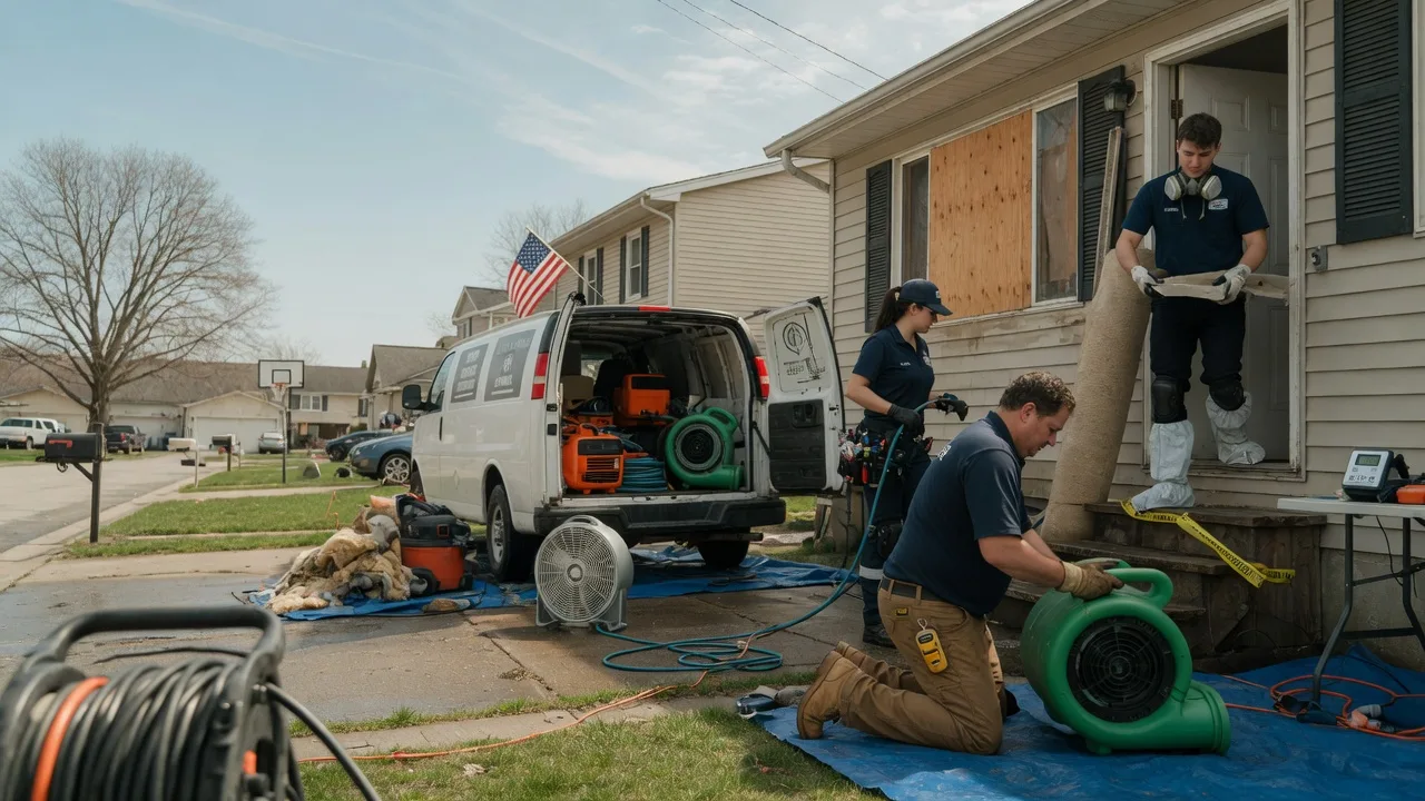 Water Damage Restoration in Hillman, MN near me
